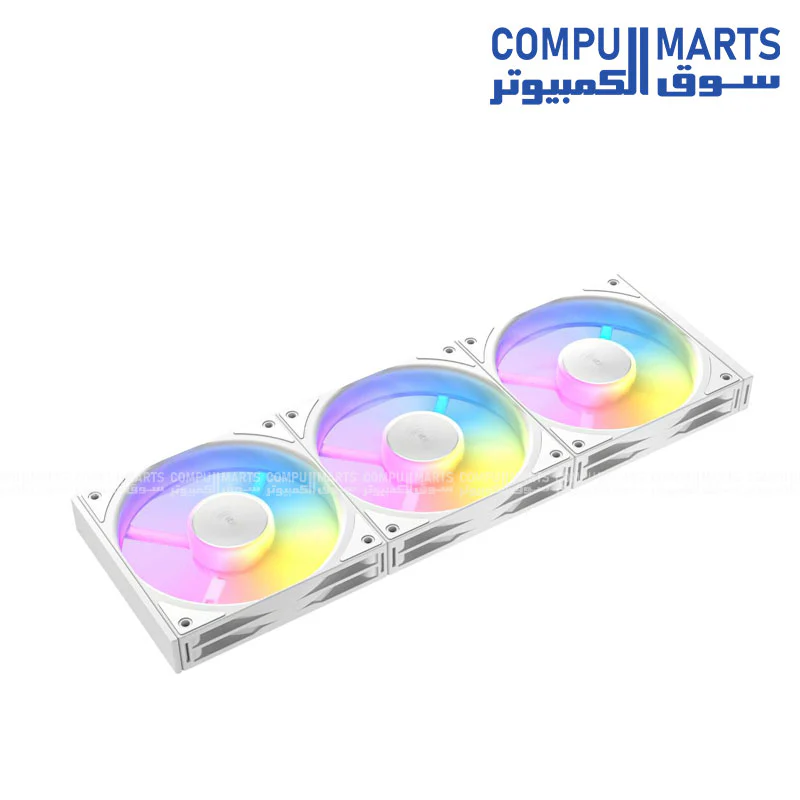Antec CONNECT C120R REVERSE ARGB PWM Fan 120mm – 3-Pack, Hydraulic Bearing, 800–1800RPM, 43.2 CFM (C120R ARGB_3PK) - Image 4