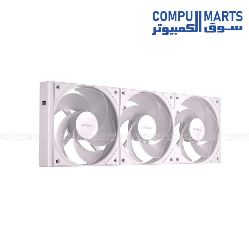 Antec CONNECT C120R REVERSE ARGB PWM Fan 120mm – 3-Pack, Hydraulic Bearing, 800–1800RPM, 43.2 CFM (C120R ARGB_3PK) - Image 5