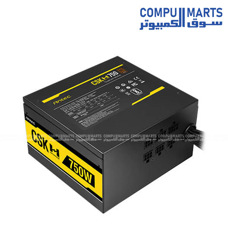 Antec CSK750H 750W Power Supply – 80+ Bronze, Semi-Modular | Reliable PSU - Image 2