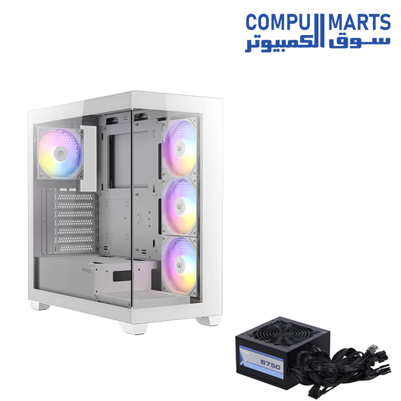 Antec CX300 ARGB Black + Antec Atom Power Supply - Image 4