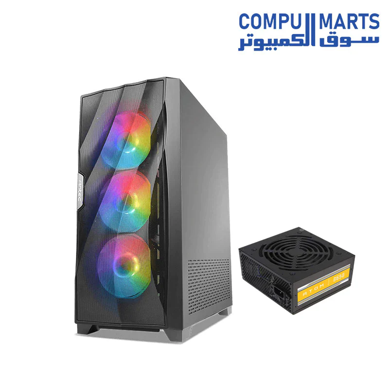 Antec DF700 Flux Mesh Mid Tower Computer Case ARGB 5 FAN 3x120m ARGB 2x120m ATX Gaming Case - Image 10