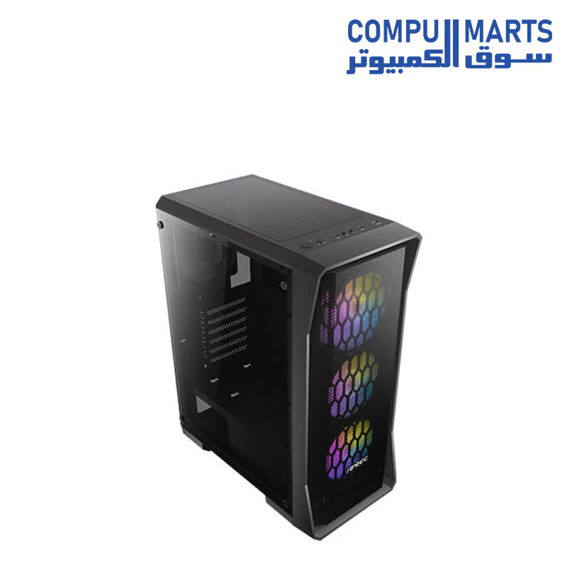 ANTEC NX360 Mid-Tower ATX Gaming Case ( New Fans )  + PSU Antec Atom V450 - Image 3