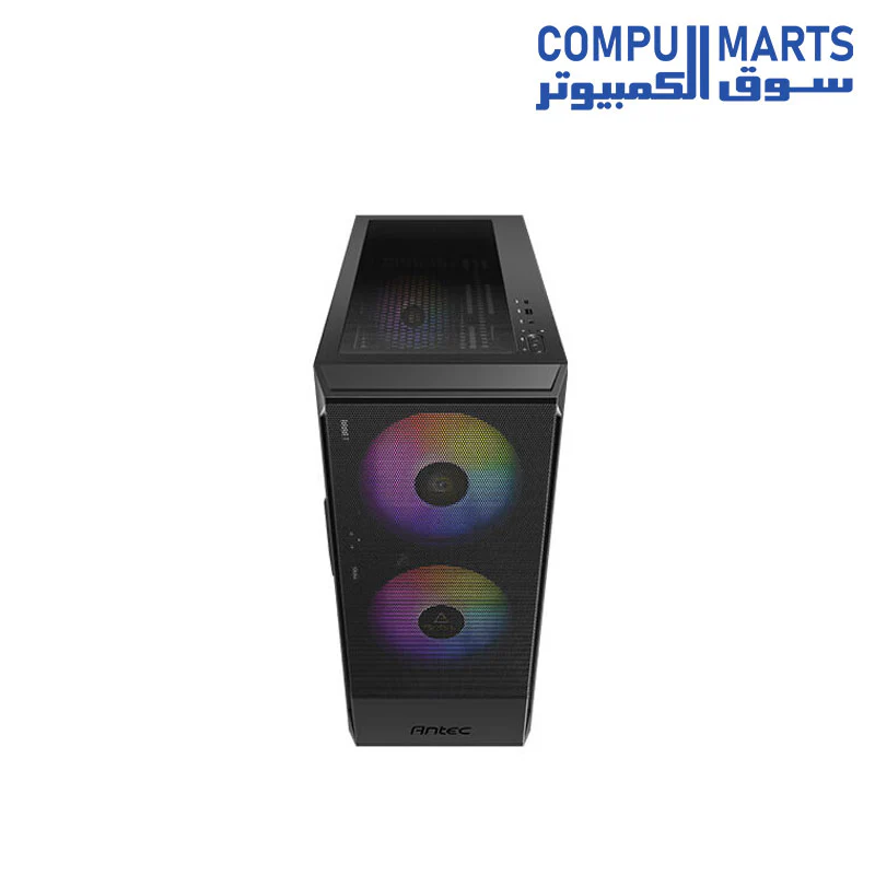 ANTEC NX416, High Airflow Mesh Front Panel, 2 x 160mm & 1 x 120mm ARGB Fans Included, Mid-Tower ATX Gaming Case - Image 4