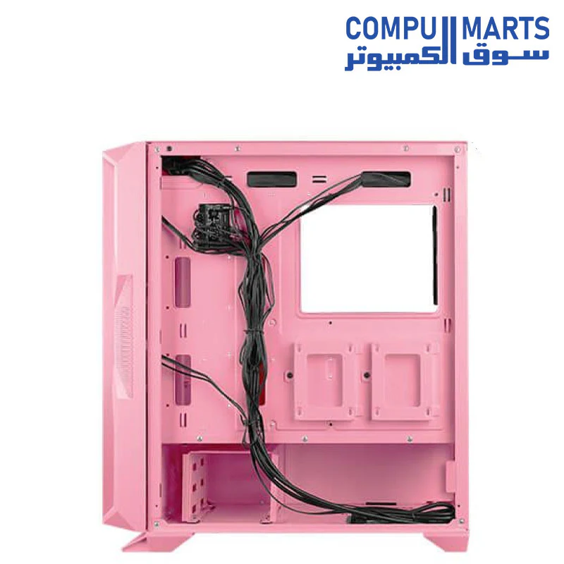 Antec NX800 Mid Tower ARGB Gaming Case (PINK) - Image 4