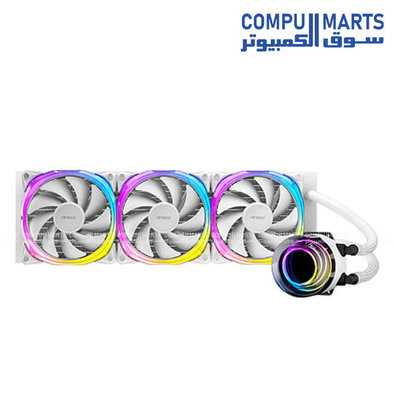 Antec Vortex 360mm ARGB Liquid CPU Cooler – Advanced Cooling & RGB Lighting - Image 2