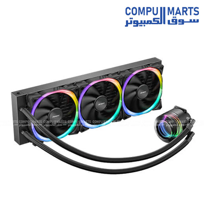 Antec Vortex 360mm ARGB Liquid CPU Cooler – Advanced Cooling & RGB Lighting - Image 3
