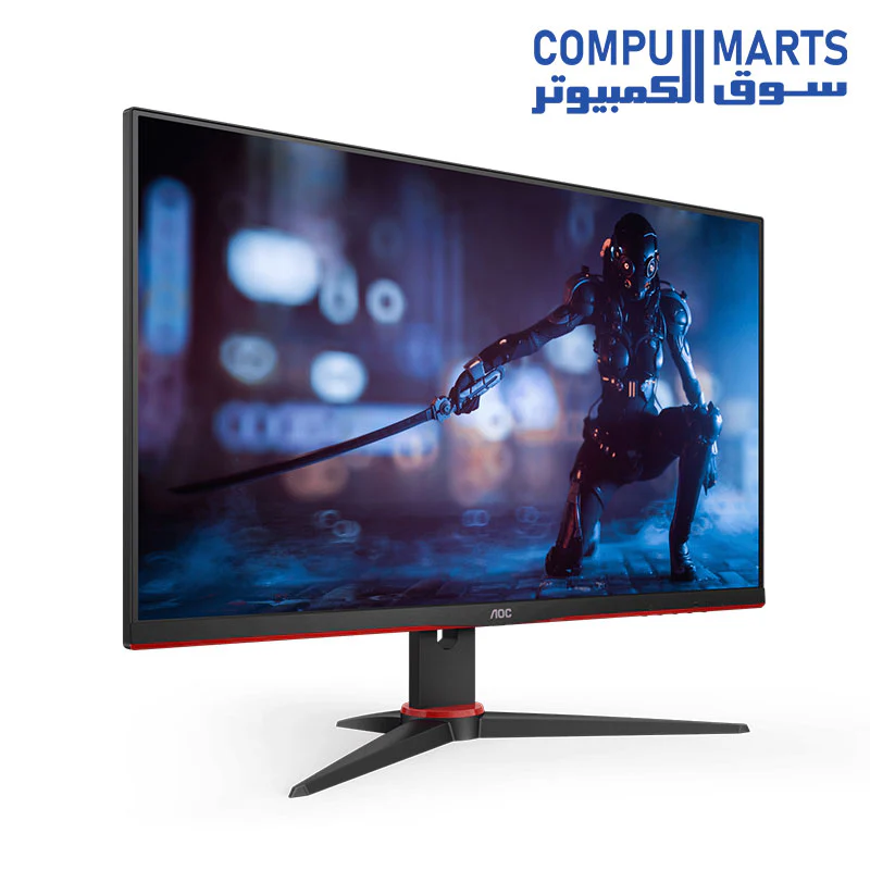 AOC 24G2SE 23.8″ AdaptiveSync Gaming Monitor VA - AdaptiveSync - 165Hz - 1ms - HDR - Mode HDMI - Image 3
