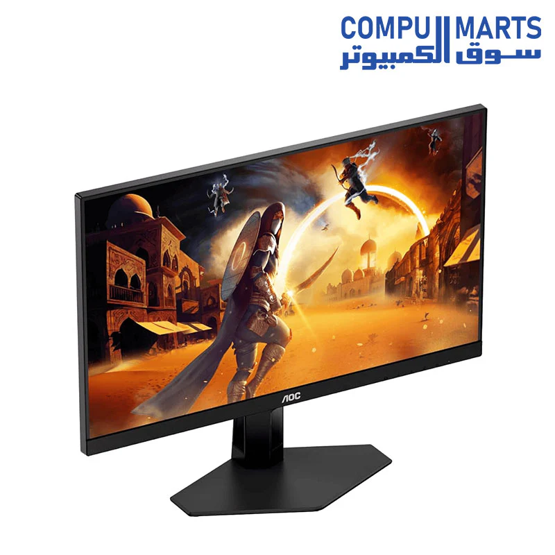 AOC 24G4E 23.8-Inch Fast IPS Gaming Monitor, 1920 × 1080 (FHD), 180Hz, 0.5ms, HDR10, Adaptive Sync, Engineered for Peak Gaming Performance - Image 2