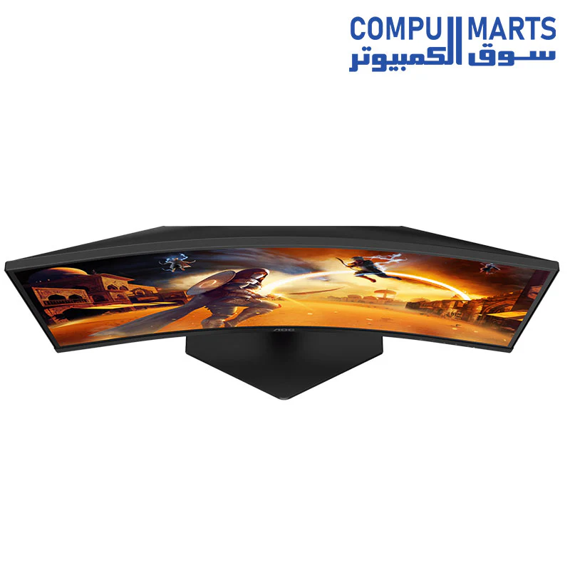 AOC C27G4ZE 27 280Hz Curved Ultra-Fast Gaming Monitor, 1920 × 1080 (FHD), 0.3ms, Fast VA, 1500R, Adaptive Sync, Three-sided frameless design - Image 3