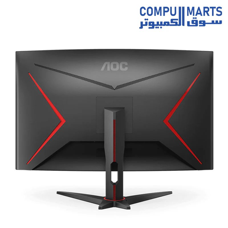AOC C32G2ZE 32" Curved Frameless Gaming Monitor, Full HD 1920x1080, VA, 0.5ms 240Hz, AMD FreeSync Premium, DP/HDMI/VGA, VESA, 3-3-1 Re-Spawn Program, Xbox PS5 Switch,Black - Image 4