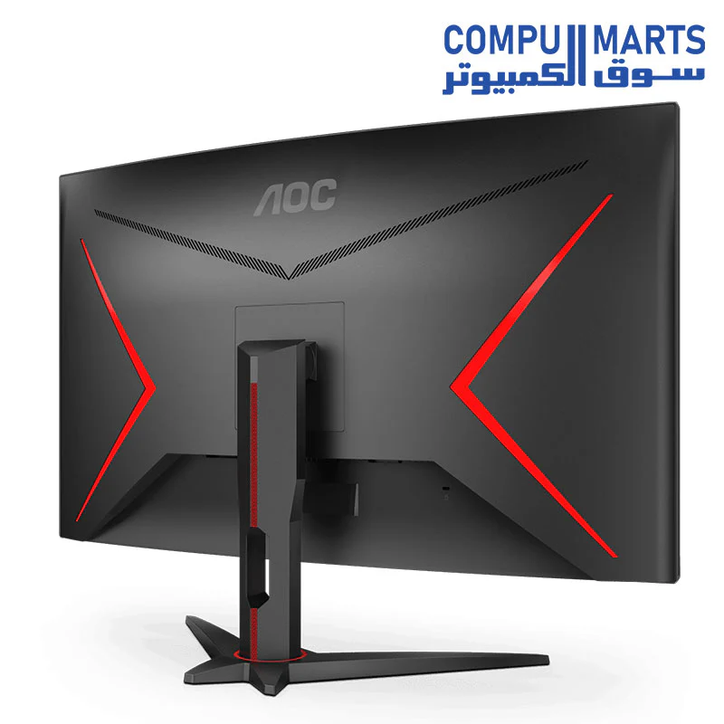 AOC C32G2ZE 32" Curved Frameless Gaming Monitor, Full HD 1920x1080, VA, 0.5ms 240Hz, AMD FreeSync Premium, DP/HDMI/VGA, VESA, 3-3-1 Re-Spawn Program, Xbox PS5 Switch,Black - Image 6