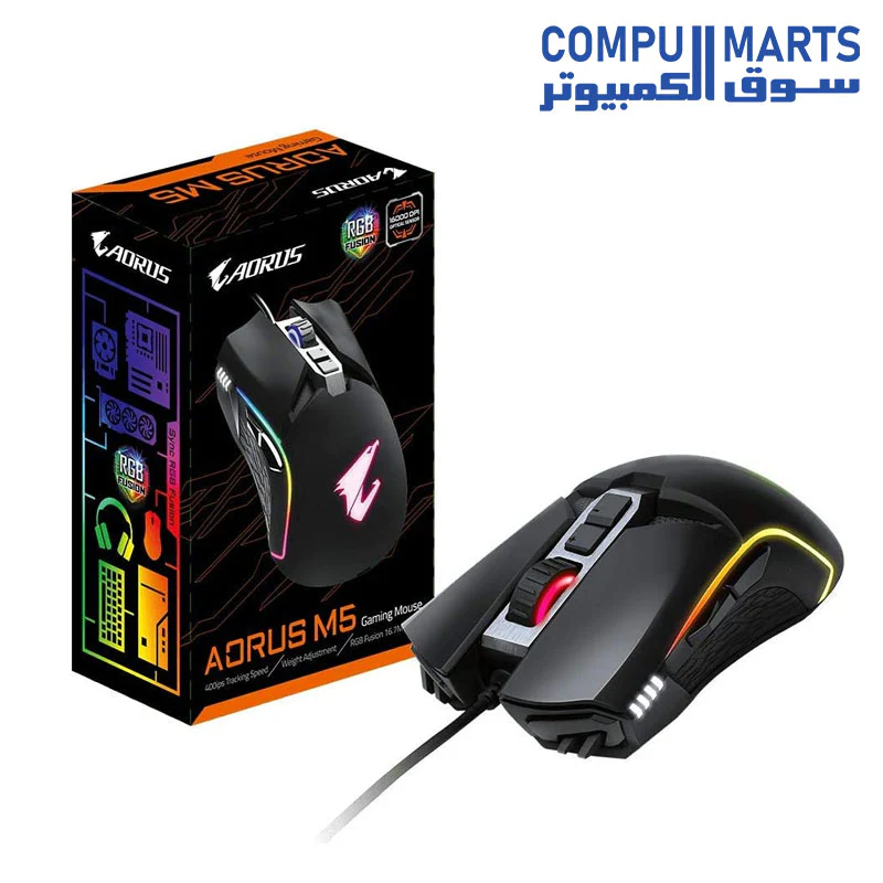 Aorus M5 Gaming Mouse - Image 3