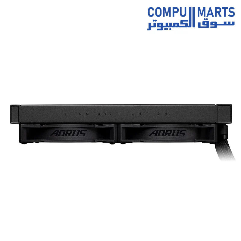 AORUS WATERFORCE X 240, All-in-one Liquid Cooler with Circular LCD Display, RGB Fusion 2.0, 120mm ARGB Fans - Image 4