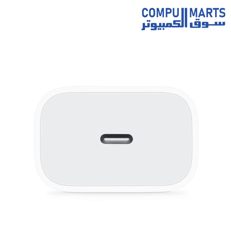 Apple 20W USB-C Power Adapter Original 2 Pin - White - Image 3