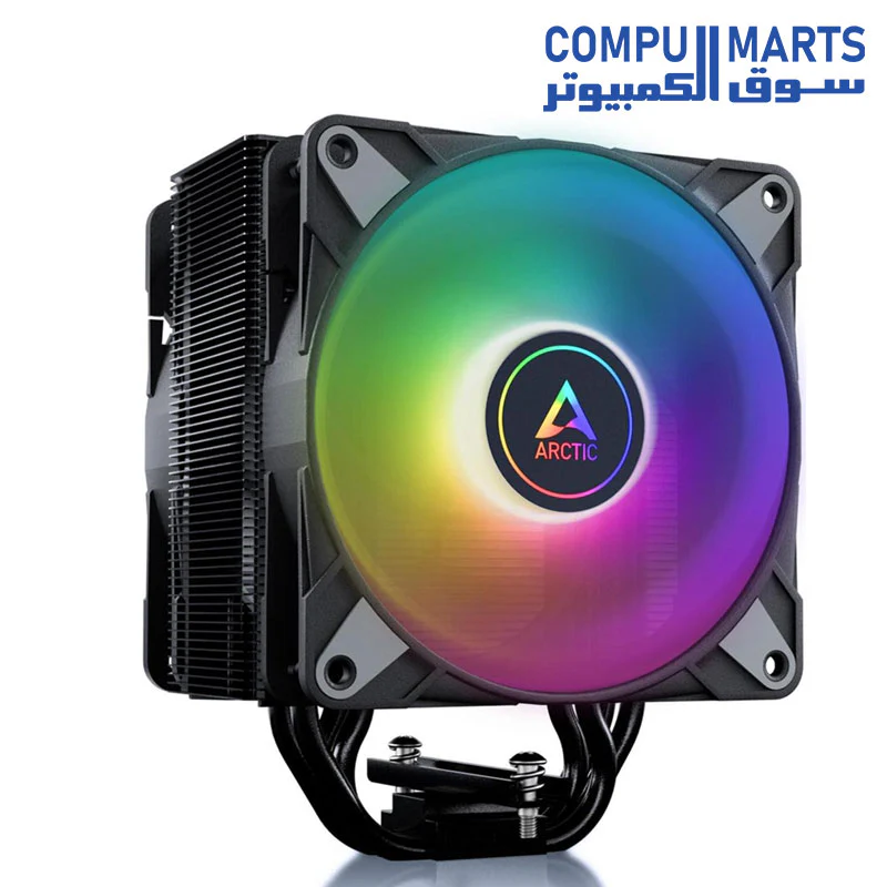 ARCTIC Freezer 36 / Freezer 36 A-RGB (Black / White) – Dual Tower CPU Air Cooler with Twin P12 Fans - Image 2