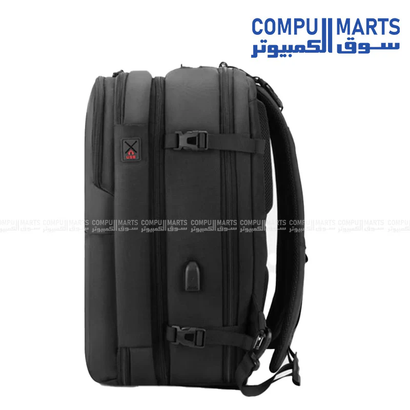 Arctic Hunter B00382 Black Backpack – Stylish Laptop Bag - Image 3