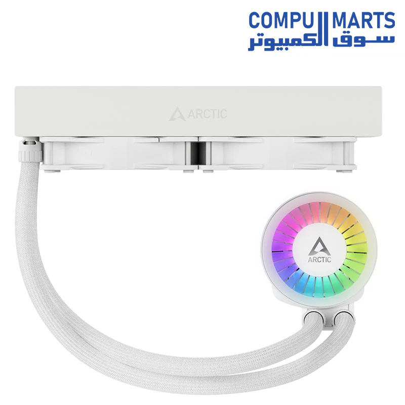ARCTIC Liquid Freezer III 240 A-RGB - CPU AIO Water Cooler, Water Cooling PC, Intel & AMD, Efficient PWM-Controlled Pump, Fan: 200–2000 RPM, LGA1851 and LGA1700 Contact Frame - Image 6