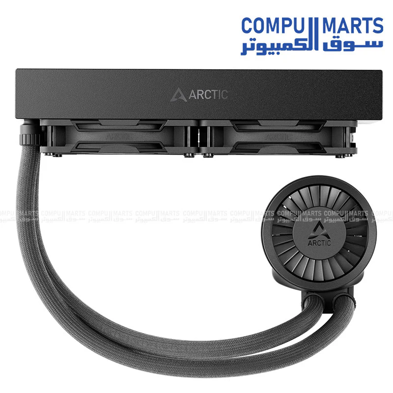 ARCTIC Liquid Freezer III PRO 240 AIO CPU Cooler – 240mm Radiator, Dual P12 Pro Fans, VRM Fan, MX-6 Pre-Applied - Image 3