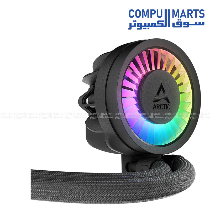 ARCTIC Liquid Freezer III Pro 360 A-RGB CPU Cooler – Black/White - Image 6