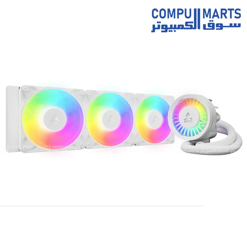 ARCTIC Liquid Freezer III Pro 360 A-RGB CPU Cooler – Black/White - Image 7