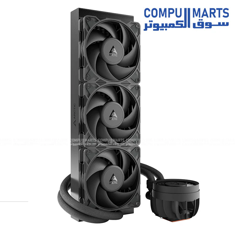 ARCTIC Liquid Freezer III PRO 360 High-Performance AIO CPU Cooler – 3x P12 Pro Fans, MX-6 Pre-Applied, Intel & AMD Support - Image 2