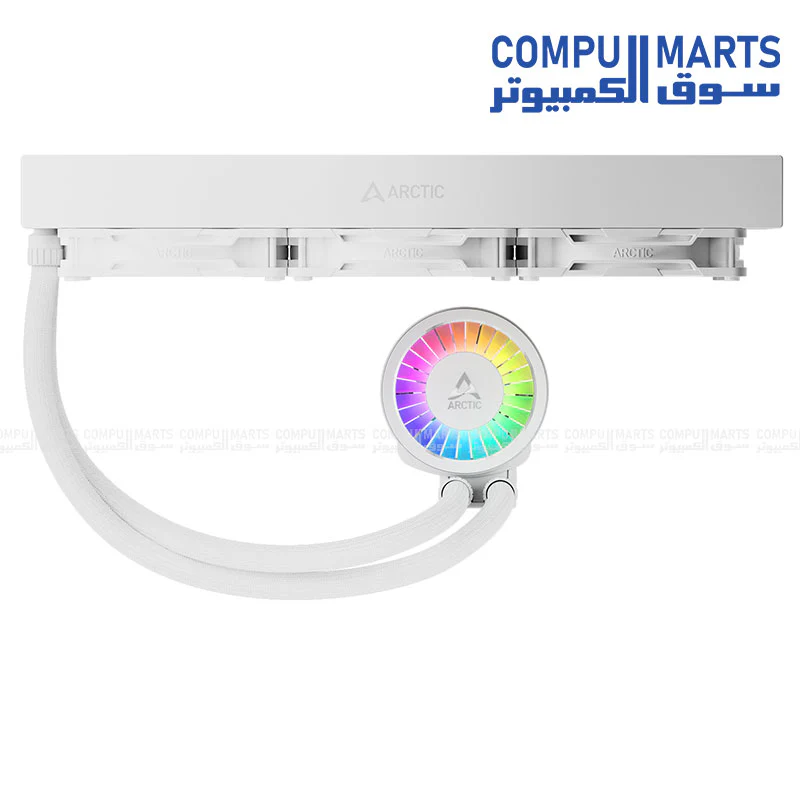 ARCTIC Liquid Freezer III Pro 420 A-RGB – High-Performance CPU Liquid Cooler with Triple 140mm Fans - Image 5