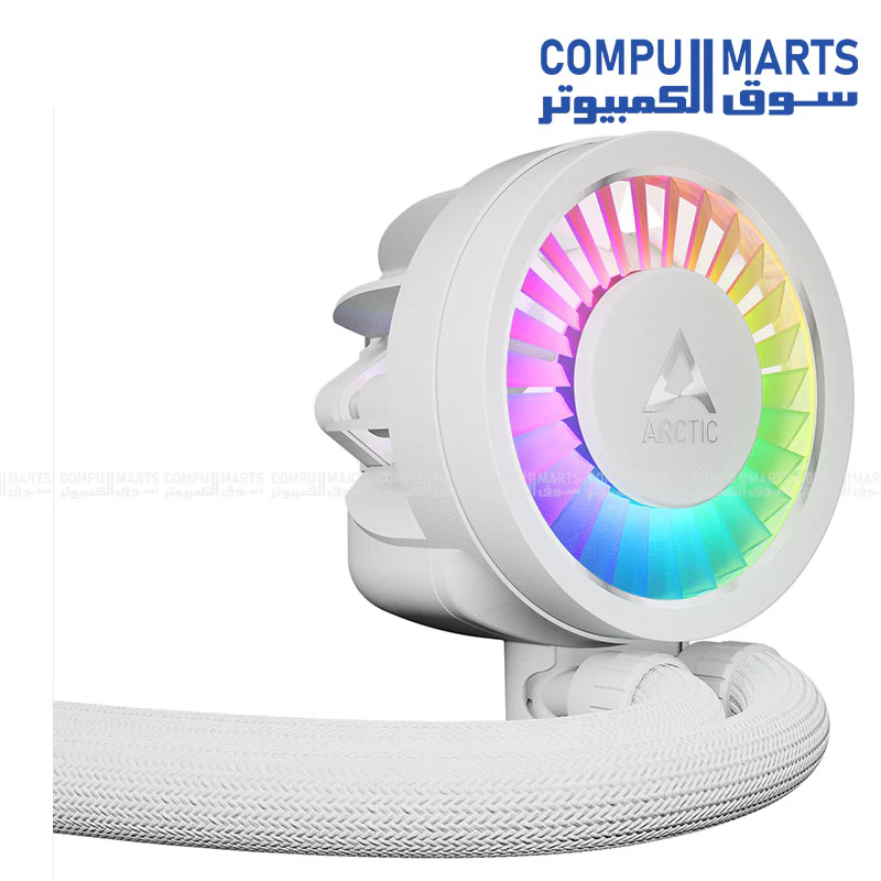 ARCTIC Liquid Freezer III Pro 420 A-RGB – High-Performance CPU Liquid Cooler with Triple 140mm Fans - Image 6