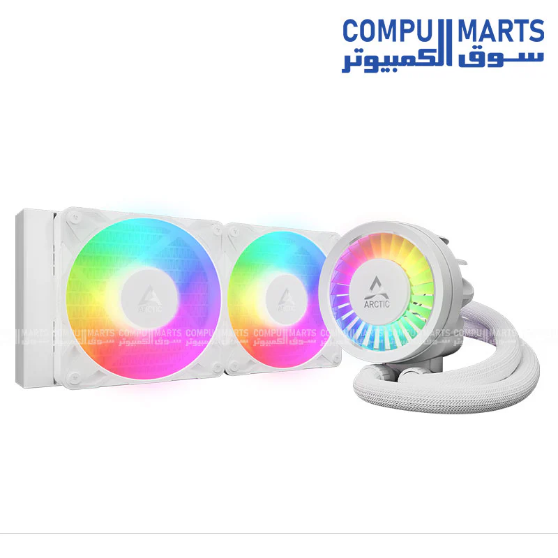 ARCTIC Liquid Freezer III PRO 240 A-RGB High-Performance AIO CPU Cooler – Dual P12 Pro A-RGB Fans, MX-6 Pre-Applied, Intel & AMD Support - Image 7