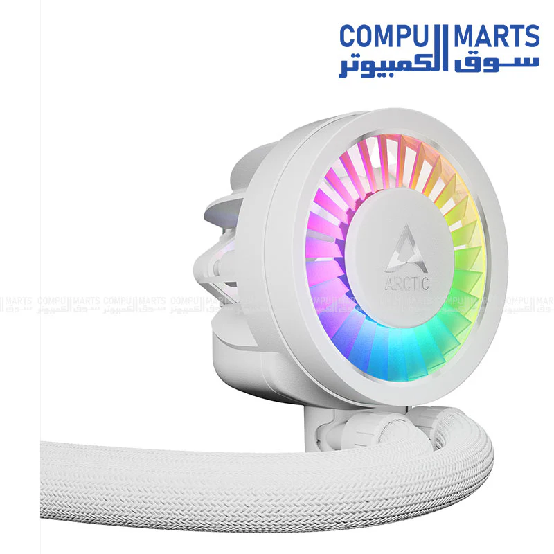ARCTIC Liquid Freezer III PRO 240 A-RGB High-Performance AIO CPU Cooler – Dual P12 Pro A-RGB Fans, MX-6 Pre-Applied, Intel & AMD Support - Image 9