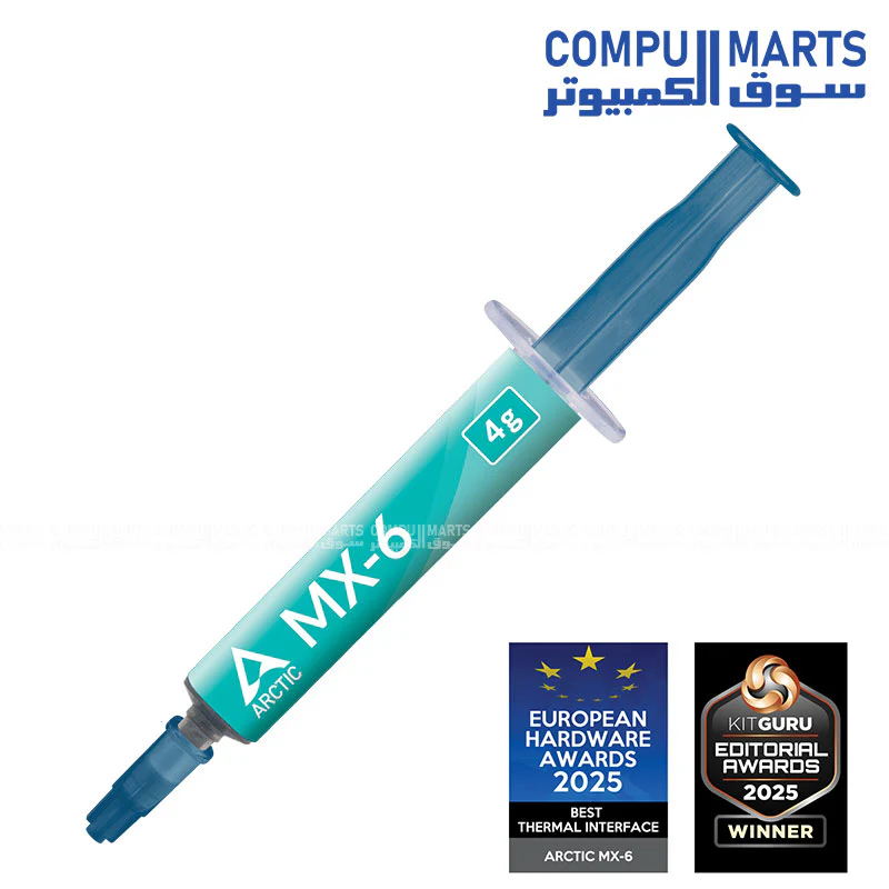 ARCTIC MX-6 High-Performance Thermal Paste – 2g / 4g - Image 2