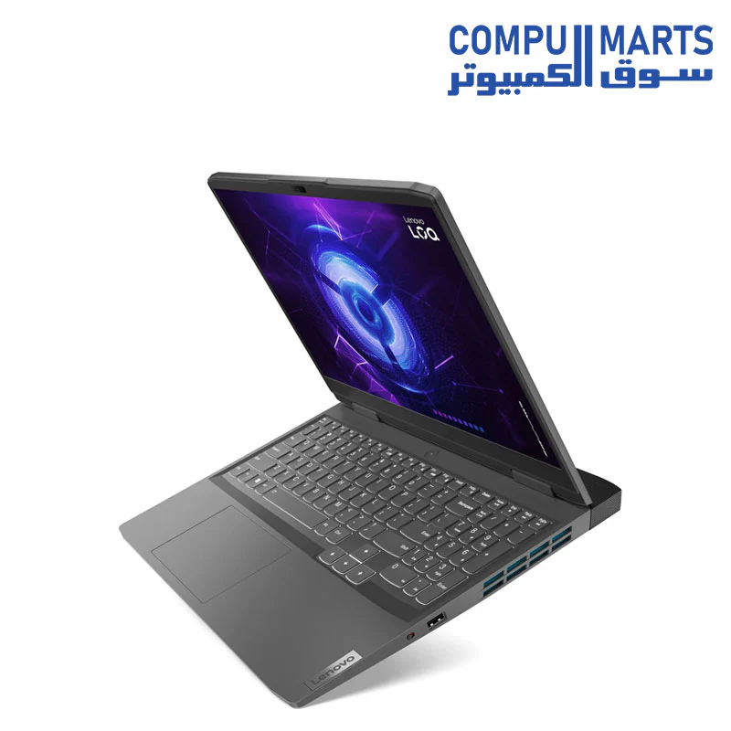 AS NEW Lenovo LOQ 15IRH8 Gaming Laptop, Intel Core i7-13620H, 512GB SSD, 8GB RAM, 15.6 Inch, FHD Display, NVIDIA GeForce RTX 4050 6GB , Windows 11-Storm Grey - Image 4