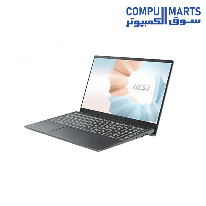 AS NEW LAPTOP MSI Modern 14 B5M RYZEN 5 5500U RAM 8GB SSD 256GB M.2 NVME AMD RADEON GRAPHICS 14.0 FHD IPS- ULTRA SLIM - WIN 11 - Image 2