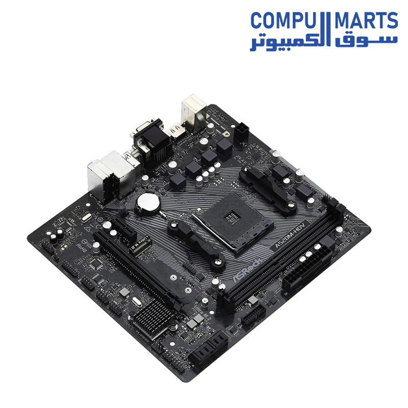 ASRock A520M-HDV AMD AM4 mATX Motherboard - Image 3