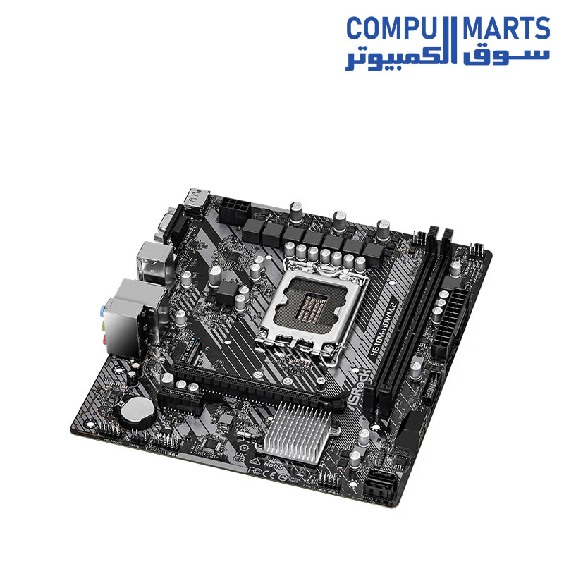ASRock H610M-HDV/M.2 R2.0 Intel (LGA1700) mATX Motherboard - Image 3