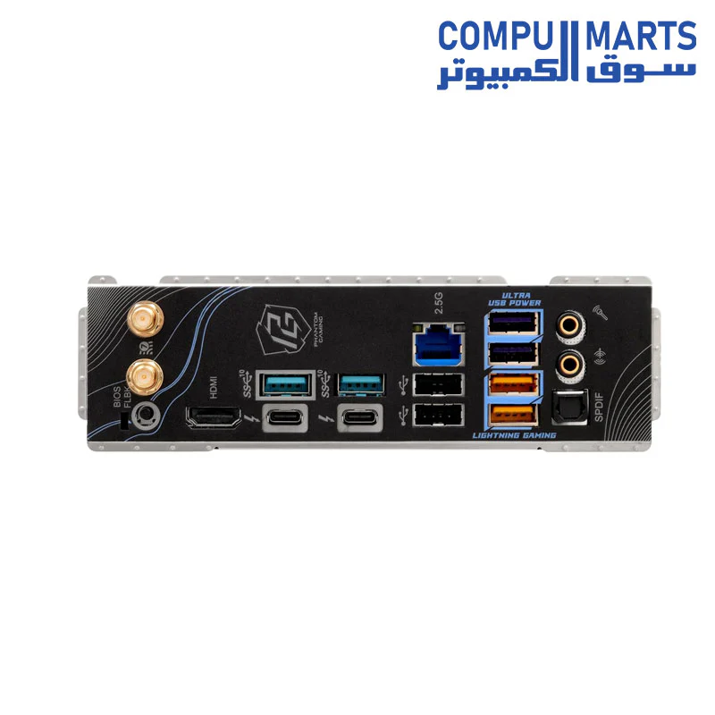 ASRock Intel Core Ultra Phantom Gaming Z890 Riptide WiFi 7 ATX Motherboard DDR5 256 GB LGA1851 RL-ILM M.2 PCIe 5.0 - Image 4