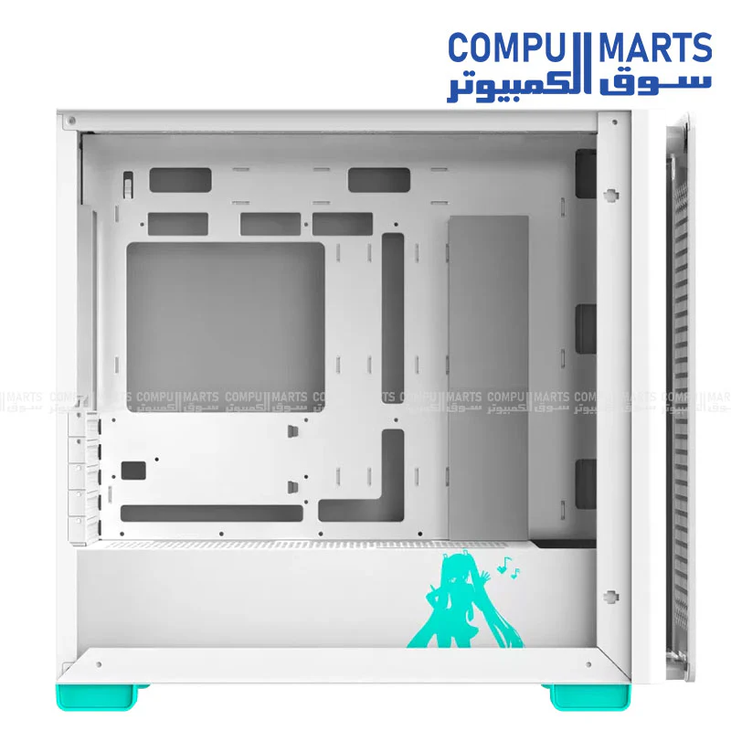 ASUS A23 Hatsune Miku Edition ATX Case – Hidden Connector Support, 360mm Radiator, 380mm GPU - Image 4