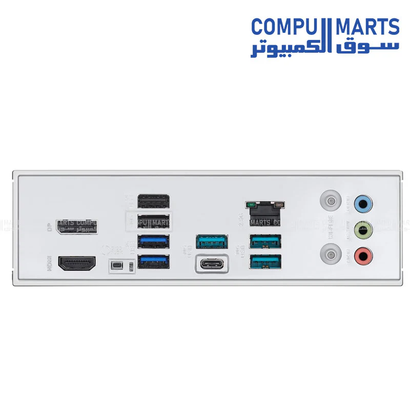 ASUS B650E MAX Gaming WiFi W – AMD B650 AM5 ATX Motherboard, White PCB, DDR5, PCIe 5.0, 3X M.2, Wi-Fi 6E, 2.5Gb LAN, USB 10Gbps Type-C, DisplayPort, HDMI, BIOS Flashback, Aura Sync, Advanced AI PC - Image 4