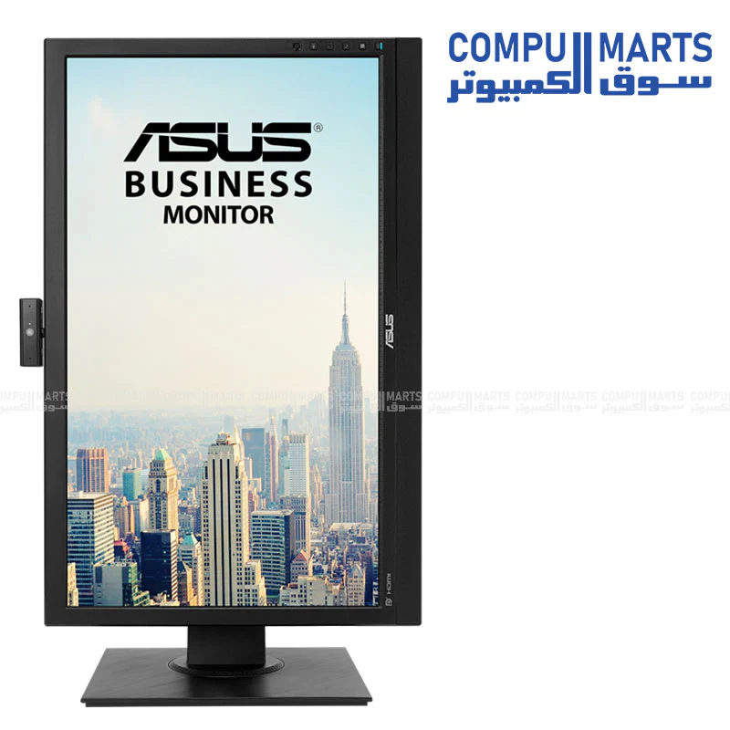 ASUS BE24DQLB 24" FHD IPS Video Conferencing Monitor – Webcam, Mic Array, Speakers, USB Hub, HDMI/DP/VGA, Ergonomic Stand - Image 3