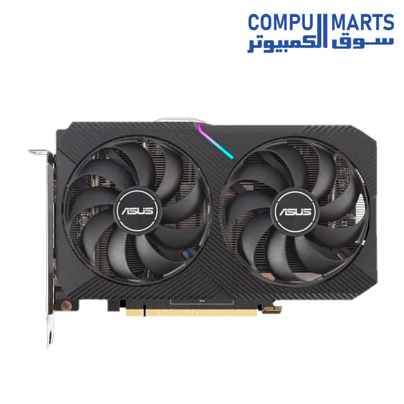 ASUS Dual AMD Radeon RX 6500 XT OC Edition 4GB GDDR6 Gaming Graphics Card - Image 3