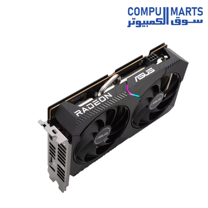 ASUS Dual AMD Radeon RX 6500 XT OC Edition 4GB GDDR6 Gaming Graphics Card - Image 5