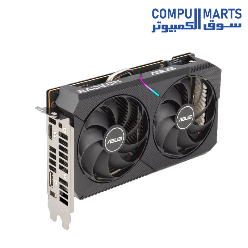 ASUS Dual AMD Radeon RX 6500 XT OC Edition 4GB GDDR6 Gaming Graphics Card - Image 6