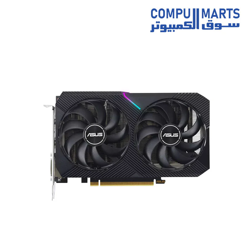 ASUS Dual GeForce RTX 3050 V2 OC Edition 8GB GDDR6 Graphics Card - Image 2