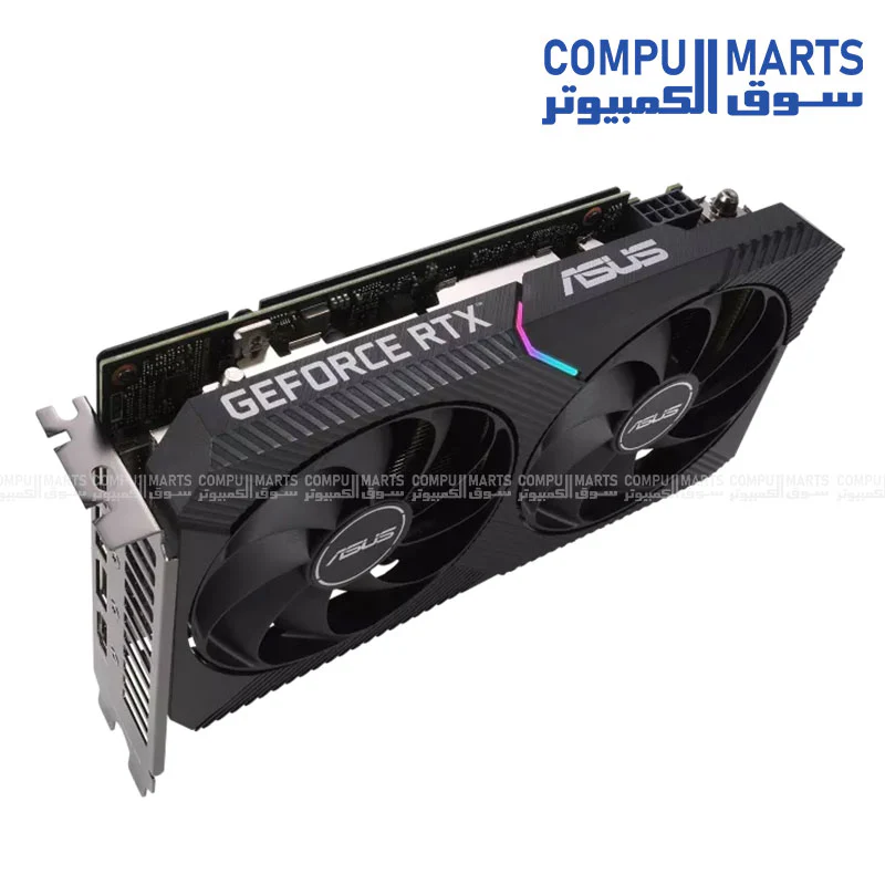 ASUS Dual GeForce RTX 3060 V2 OC Edition 12GB GDDR6 GRAPHIC CARD - Image 3