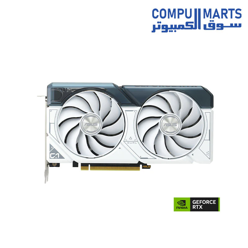 ASUS Dual GeForce RTX 4060 White OC Edition 8GB GDDR6 Graphic Card - Image 2