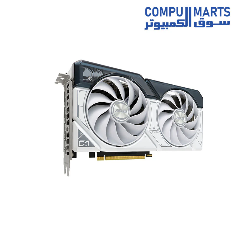 ASUS Dual GeForce RTX 4060 White OC Edition 8GB GDDR6 Graphic Card - Image 3