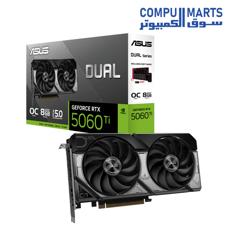 ASUS Dual GeForce RTX 5060 Ti 8GB GDDR7 OC Edition GRAPHIC CARD - Image 10