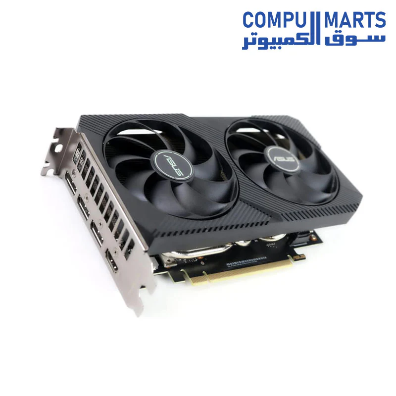 ASUS Dual NVIDIA GeForce RTX 3060 Ti V2 MINI 8GB GDDR6 Gaming Graphics Card - Image 4