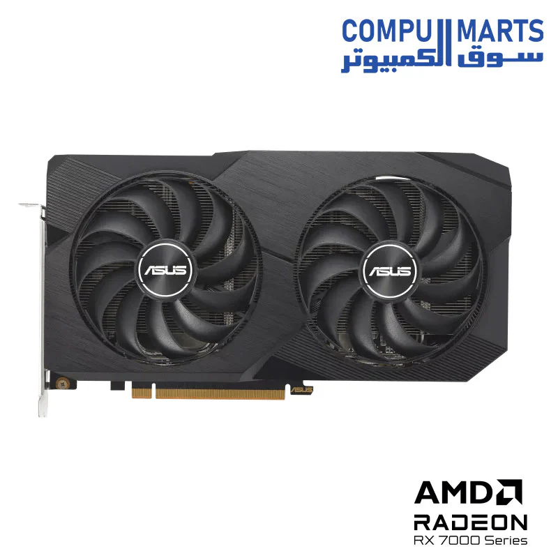 ASUS Dual Radeon RX 7600 OC Edition 8GB GDDR6 - Image 2