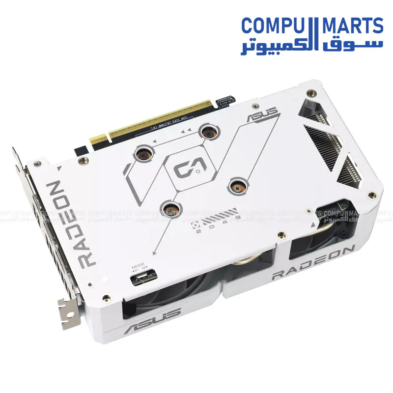 ASUS Dual Radeon RX 9060 XT 16GB GDDR6 White Edition Graphics Card – DUAL-RX9060XT-16G-WHITE - Image 3