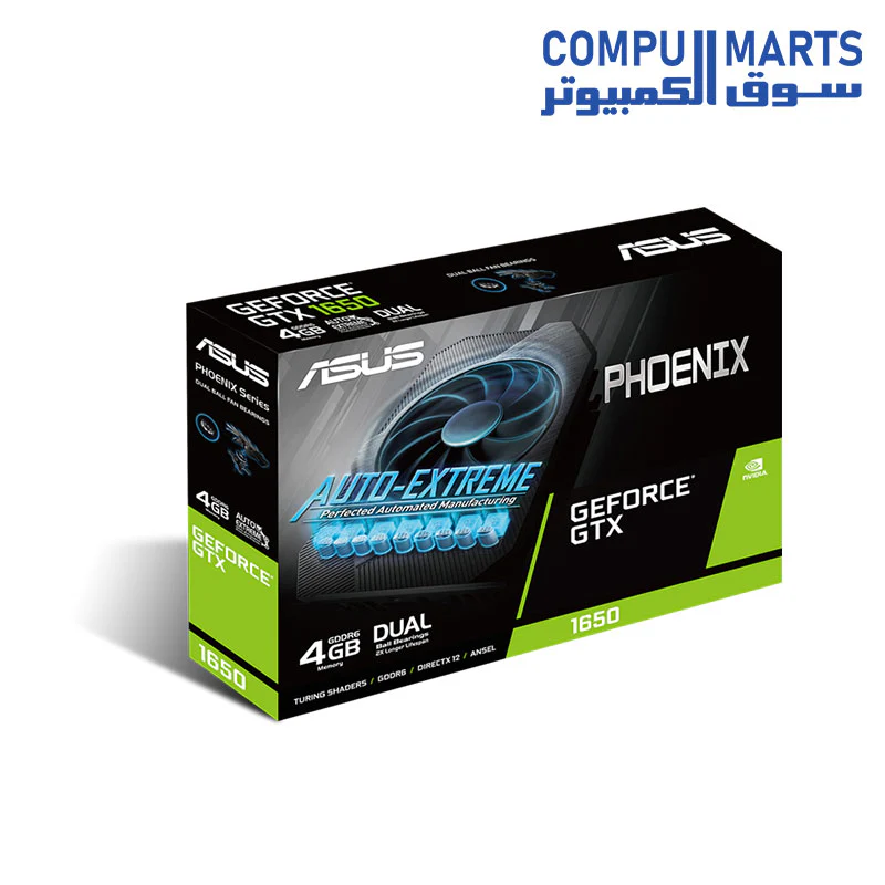 ASUS Phoenix GeForce GTX 1650 4GB GDDR6 GRAPHIC CARD - Image 3